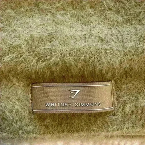 Gymshark Whitney Simmons Eyelash Knit Brown New Top Bra bandeau - Picture 6 of 16